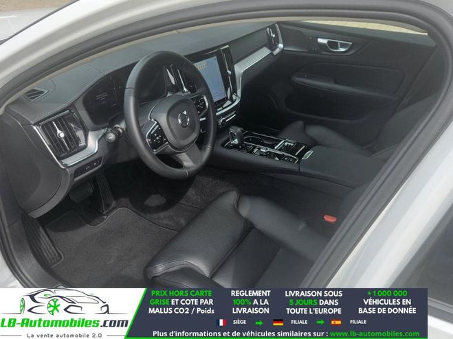 Volvo S60 T8 AWD 310 ch + 145 ch BVA Blanc de 2024