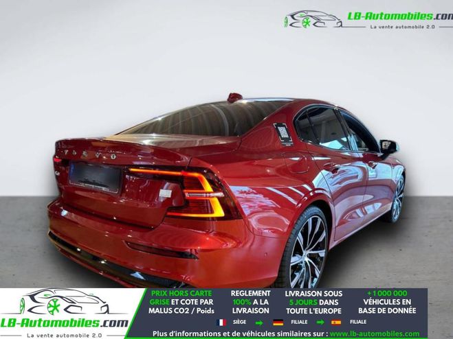 Volvo S60 T8 AWD 310 ch + 145 ch BVA Rouge M�tallique de 2024