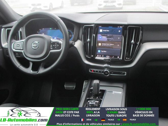 Volvo XC60 T6 AWD 253 ch + 87 ch BVA Gris M�tallique de 2021