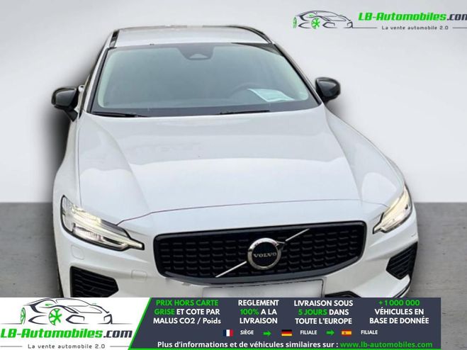 Volvo V60 T6 AWD 253 ch + 145 ch BVA Blanc M�tallique de 2022