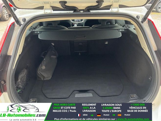 Volvo V60 T6 AWD 253 ch + 145 ch BVA Blanc M�tallique de 2022