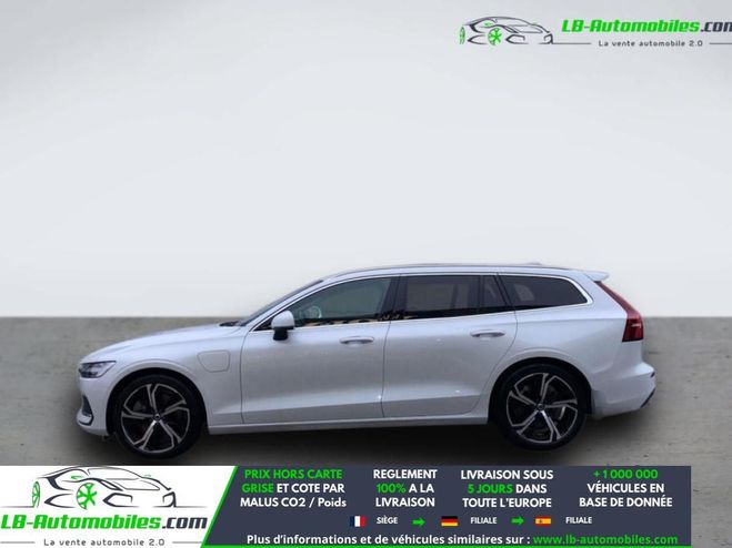 Volvo V60 T6 AWD 253 ch + 145 ch BVA Blanc M�tallique de 2022