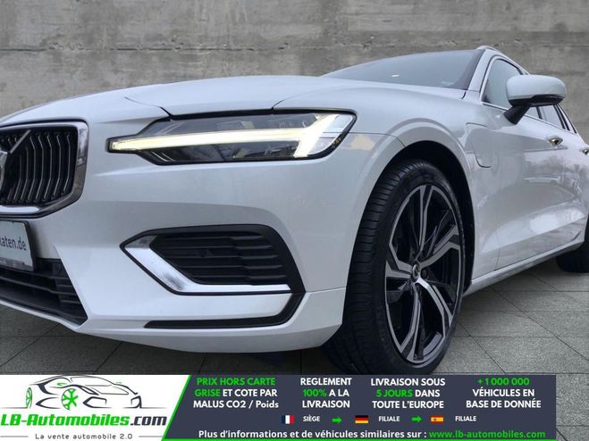 Volvo V60 T6 AWD 253 ch + 145 ch BVA Blanc M�tallique de 2022