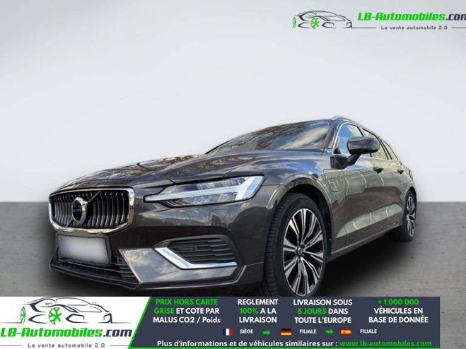 Volvo V60 T6 AWD 253 ch + 145 ch BVA Gris M�tallique de 2022