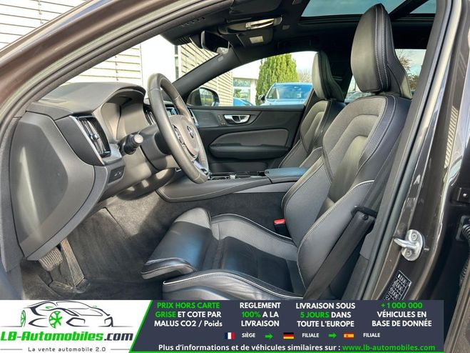 Volvo V60 T6 AWD 253 ch + 145 ch BVA Gris M�tallique de 2022