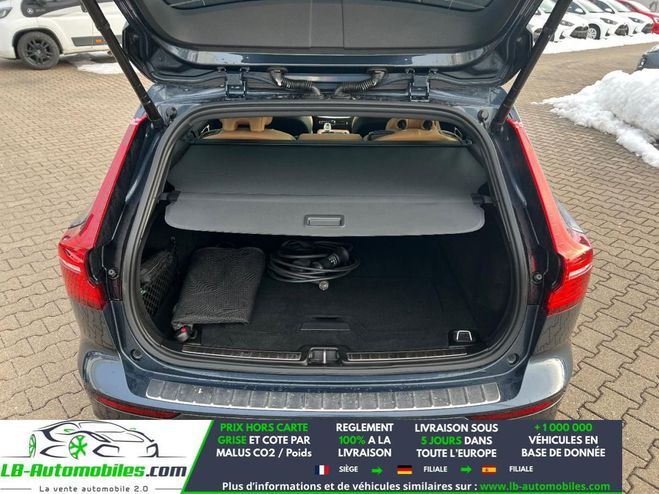 Volvo V60 T8 AWD 310 ch + 145 ch BVA Bleu M�tallique de 2022