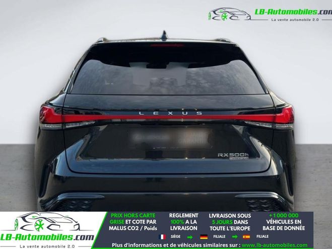 Lexus RX 500h 4WD Noir M�tallique de 2023