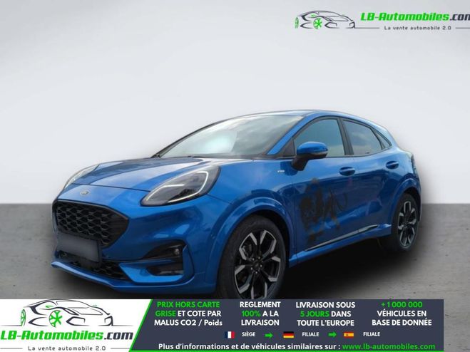 Ford Puma 1.0 EcoBoost 155 ch mHEV BVM Bleu M�tallique de 2021