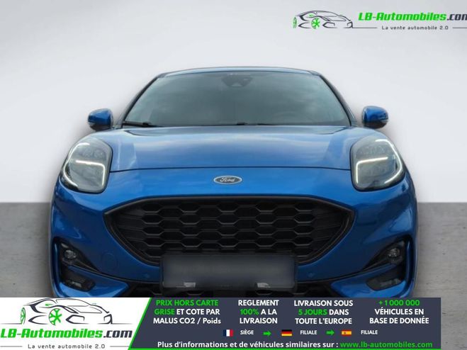 Ford Puma 1.0 EcoBoost 155 ch mHEV BVM Bleu M�tallique de 2021