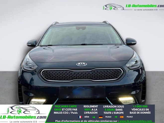Kia Niro 1.6 GDi Hybride Rechargeable 141 ch BVA Bleu M�tallique de 2019