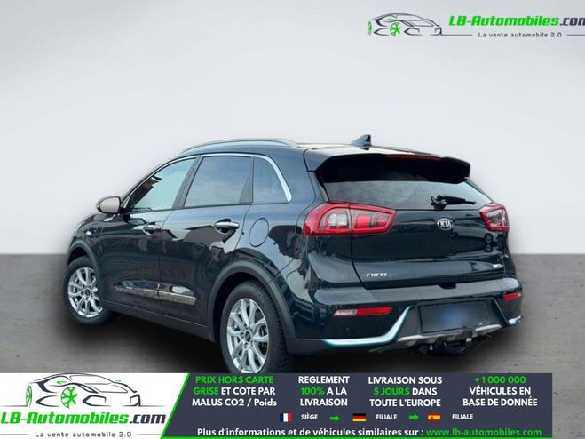 Kia Niro 1.6 GDi Hybride Rechargeable 141 ch BVA Bleu M�tallique de 2019