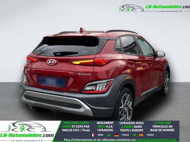 Hyundai Kona 1.6 GDi 141 Hybrid Rouge de 2021