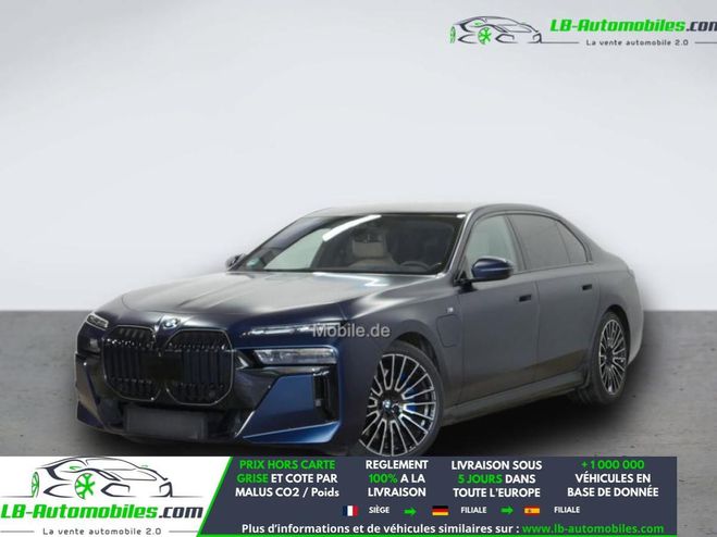 BMW Serie 7 750e xDrive 489 ch BVA Bleu Mate de 2024