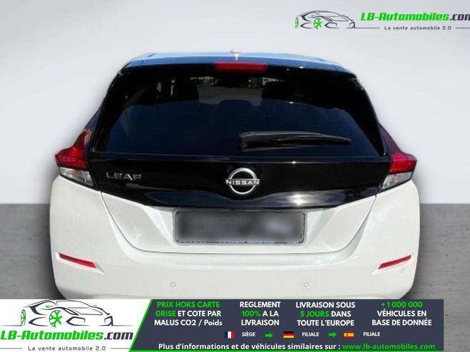 Nissan Leaf Electrique 62kWh 217 ch Blanc M�tallique de 2023