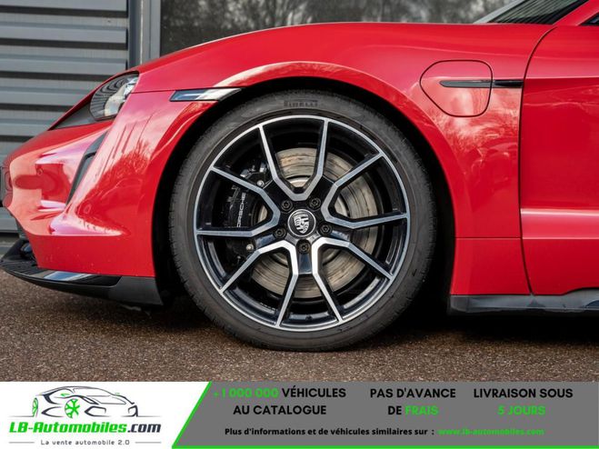 Porsche Taycan Turbo 680 ch Rouge de 2023