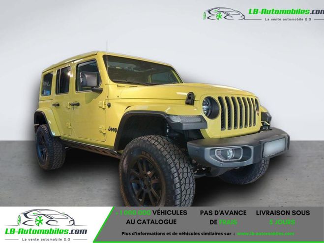 Jeep Wrangler Unlimited 4xe 2.0 l T 380 ch 4x4 BVA Jaune M�tallique de 2023