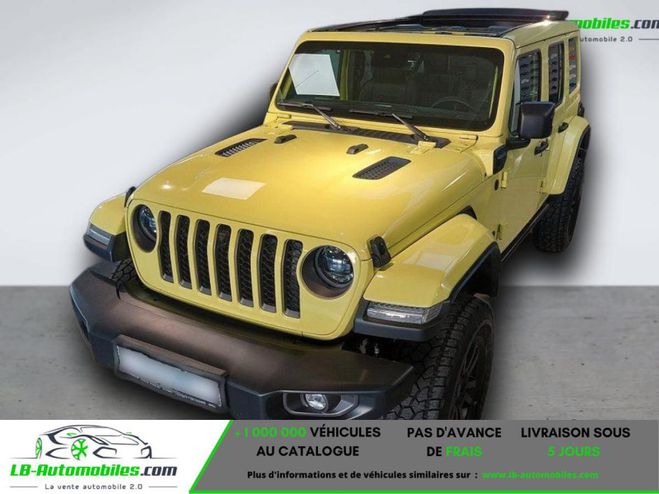 Jeep Wrangler Unlimited 4xe 2.0 l T 380 ch 4x4 BVA Jaune M�tallique de 2023