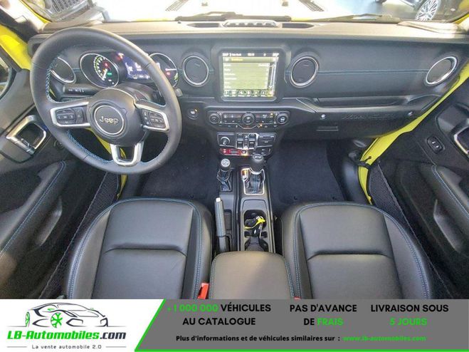 Jeep Wrangler Unlimited 4xe 2.0 l T 380 ch 4x4 BVA Jaune M�tallique de 2023