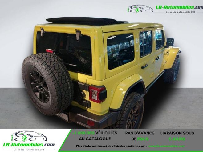 Jeep Wrangler Unlimited 4xe 2.0 l T 380 ch 4x4 BVA Jaune M�tallique de 2023