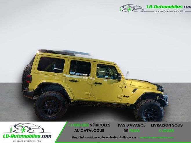 Jeep Wrangler Unlimited 4xe 2.0 l T 380 ch 4x4 BVA Jaune M�tallique de 2023