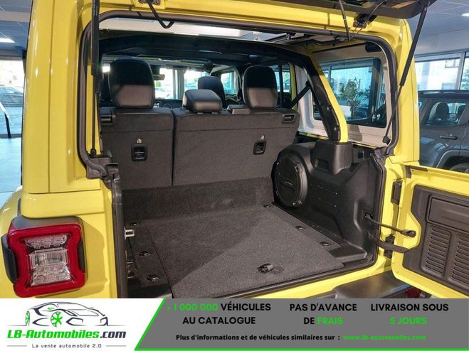 Jeep Wrangler Unlimited 4xe 2.0 l T 380 ch 4x4 BVA Jaune M�tallique de 2023
