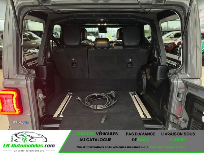 Jeep Wrangler Unlimited 4xe 2.0 l T 380 ch 4x4 BVA Gris de 2021