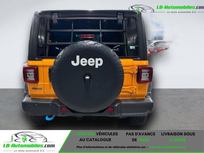 Jeep Wrangler Unlimited 4xe 2.0 l T 380 ch 4x4 BVA Orange de 2021