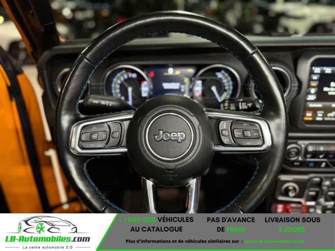 Jeep Wrangler Unlimited 4xe 2.0 l T 380 ch 4x4 BVA Orange de 2021