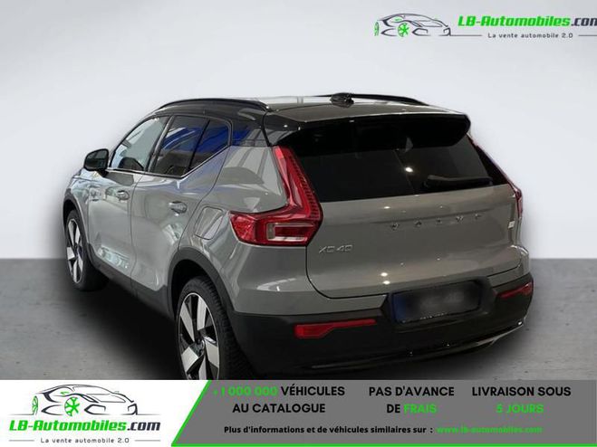 Volvo XC40 Electrique AWD 408 ch BVA Gris M�tallis�e de 2024