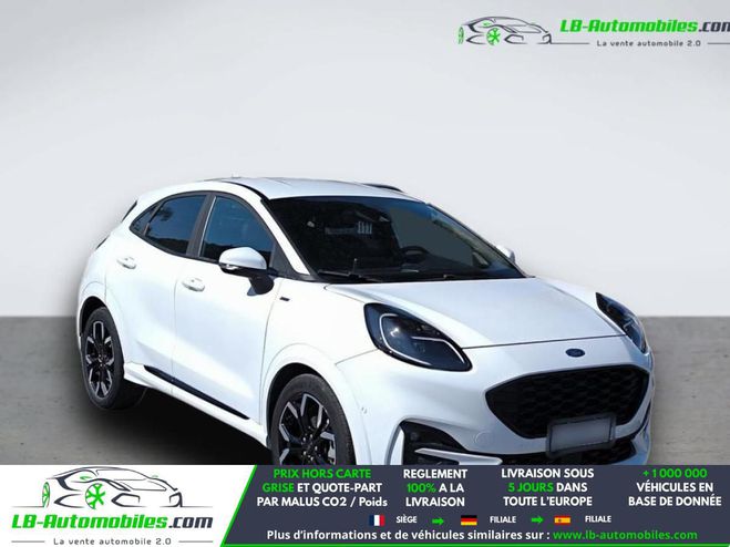 Ford Puma 1.0 EcoBoost 125 ch mHEV BVA Blanc de 2023
