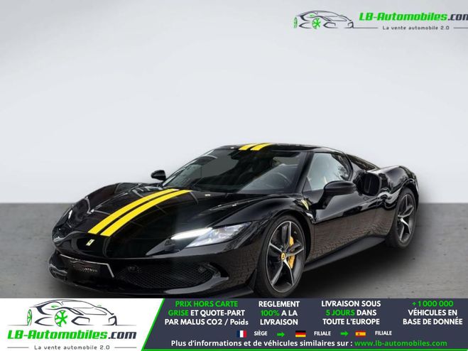 Ferrari 296 GTB 3.0 Turbo V6 Hybride 830 ch Noir de 2024