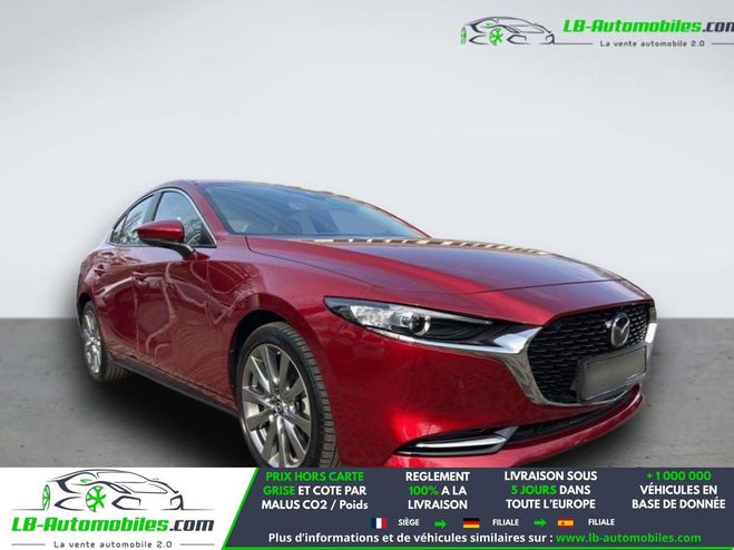 Mazda 3 2.0L e-SKYACTIV-X M Hybrid 186 ch BVM Rouge M�tallique de 2022