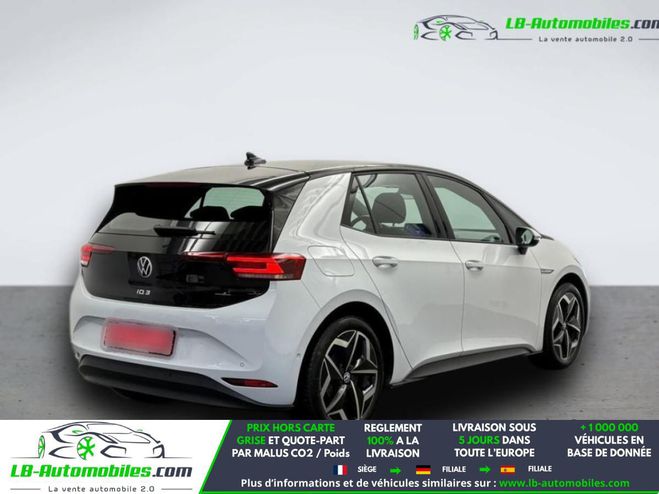 Volkswagen ID. 3 204 ch Pro S Blanc M�tallique de 2023