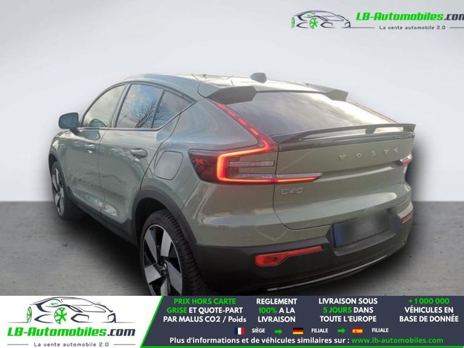 Volvo C40 Extended Range 252 ch BVA Vert M�tallique de 2024