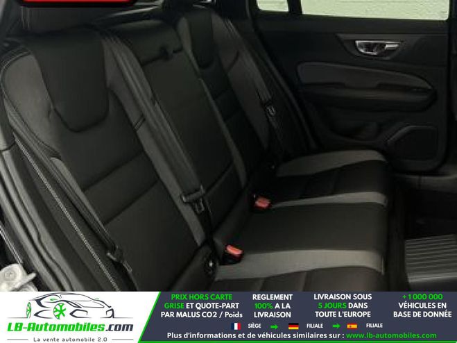 Volvo V60 T6 AWD Hybride Rechargeable 253 ch + 145 Noir de 2022