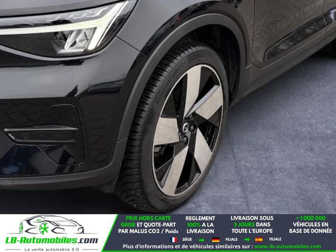 Volvo C40 AWD 408 ch BVA Noir M�tallique de 2022