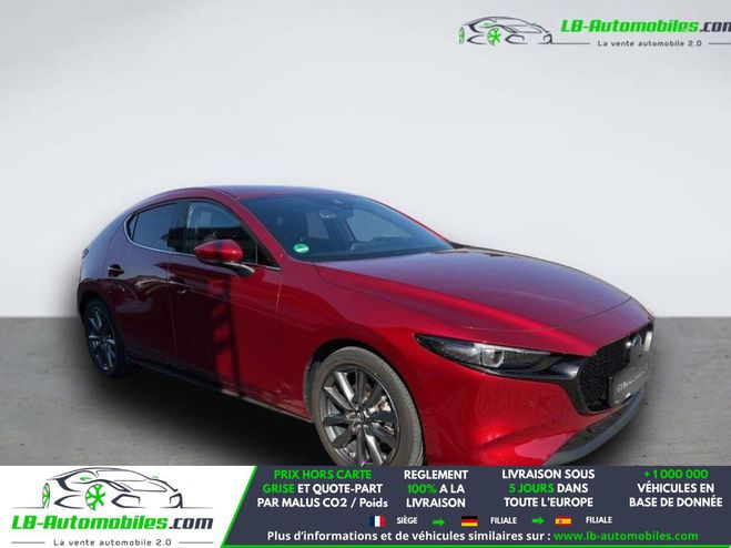 Mazda 3 2.0L e-SKYACTIV-G M Hybrid 150 ch BVA Rouge M�tallique de 2024