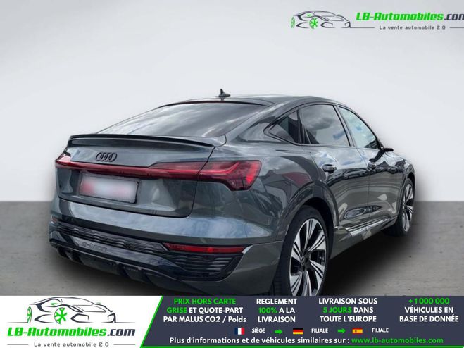 Audi Q8 e-Tron  55 408 ch 114 kWh Quattro Gris M�tallique de 2024