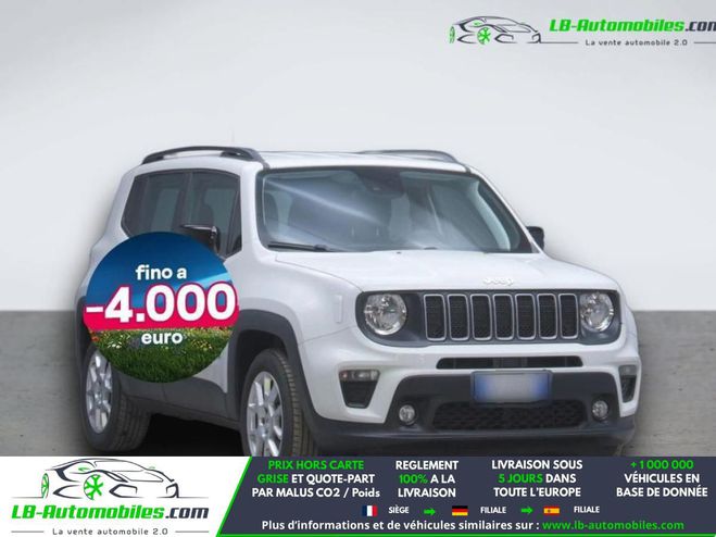 Jeep Renegade 1.5 130 ch BVR7 e-Hybrid Blanc M�tallique de 2024