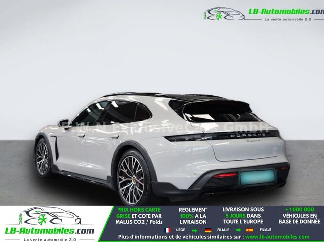 Porsche Taycan 4 476 ch 5 Places Gris de 2023