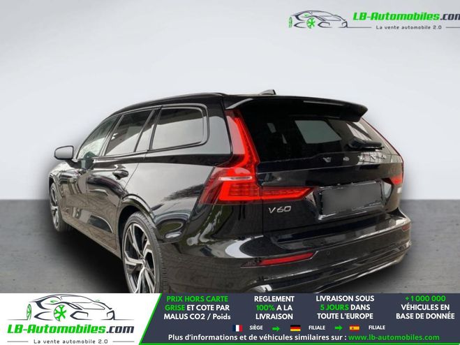 Volvo V60 T8 AWD 310 ch + 145 ch BVA Noir M�tallique de 2022