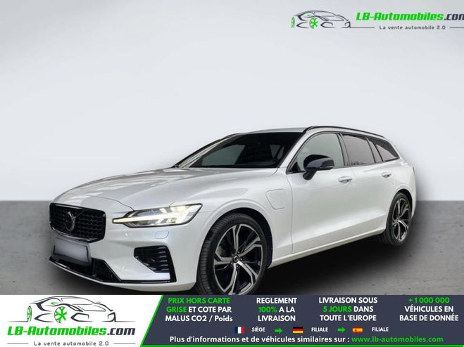 Volvo V60 T8 AWD 310 ch + 145 ch BVA Blanc M�tallique de 2023
