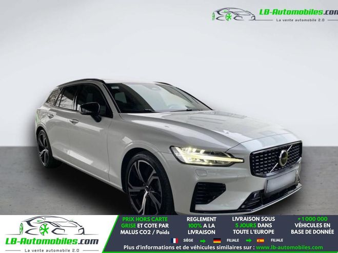 Volvo V60 T8 AWD 310 ch + 145 ch BVA Blanc M�tallique de 2023