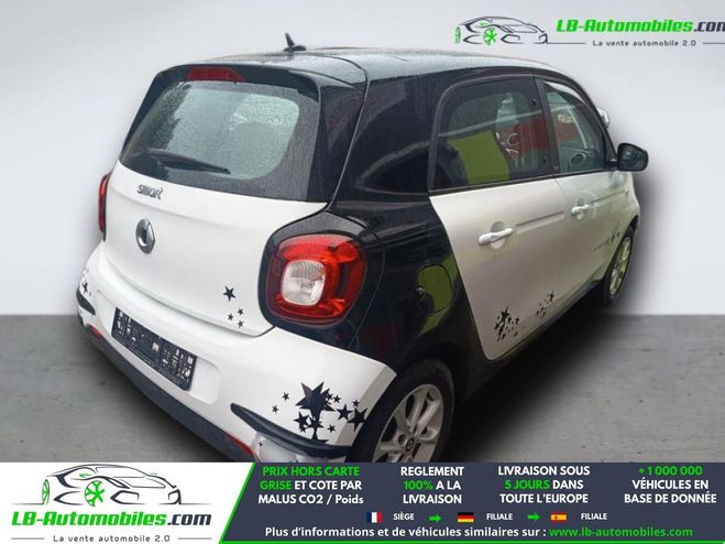 Smart Forfour 1.0 71 ch BVM Noir M�tallique de 2015