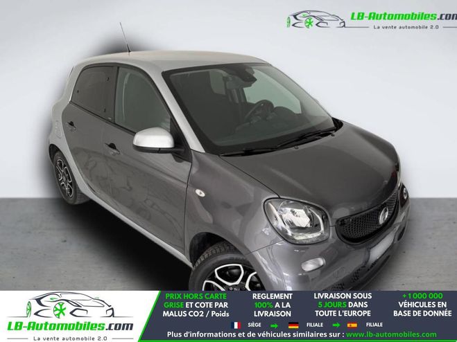 Smart Forfour 0.9 90 ch  BVA Gris M�tallique de 2016
