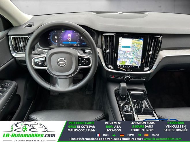 Volvo V60 T6 AWD Hybride Rechargeable 253 ch + 145 Noir de 2022