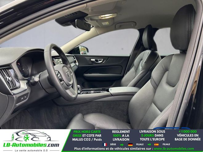 Volvo V60 T6 AWD Hybride Rechargeable 253 ch + 145 Noir de 2022