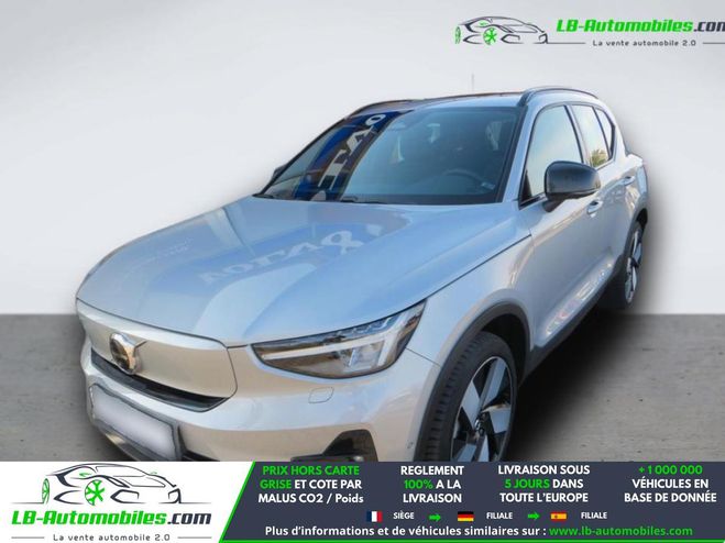 Volvo XC40 Electrique AWD 408 ch BVA Argent� M�tallique de 2023