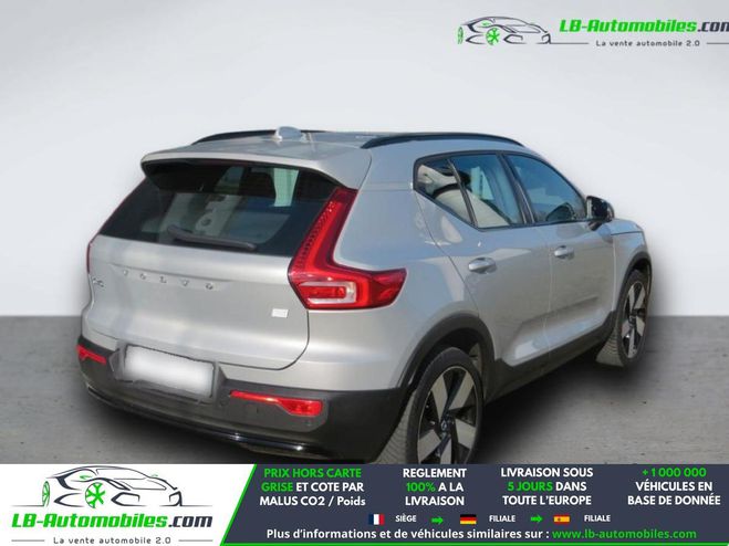 Volvo XC40 Electrique AWD 408 ch BVA Argent� M�tallique de 2023