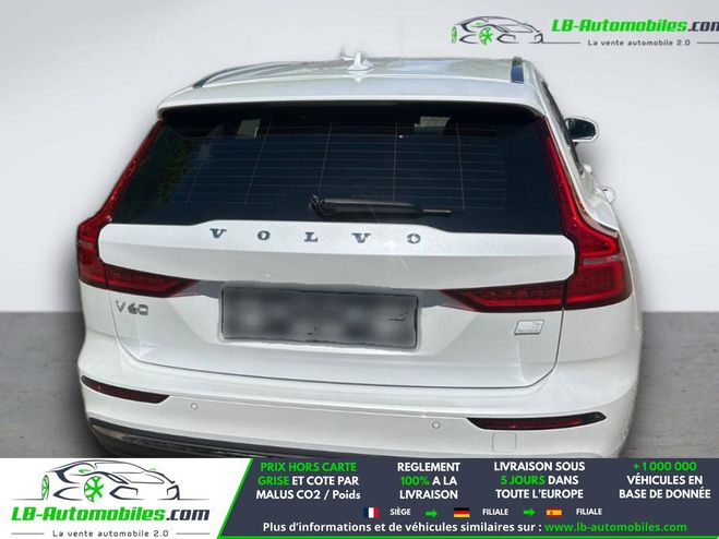 Volvo V60 T6 AWD Hybride Rechargeable 253 ch + 145 Blanc M�tallique de 2024